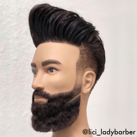 MANNEQUIN Ian barbe et moustache